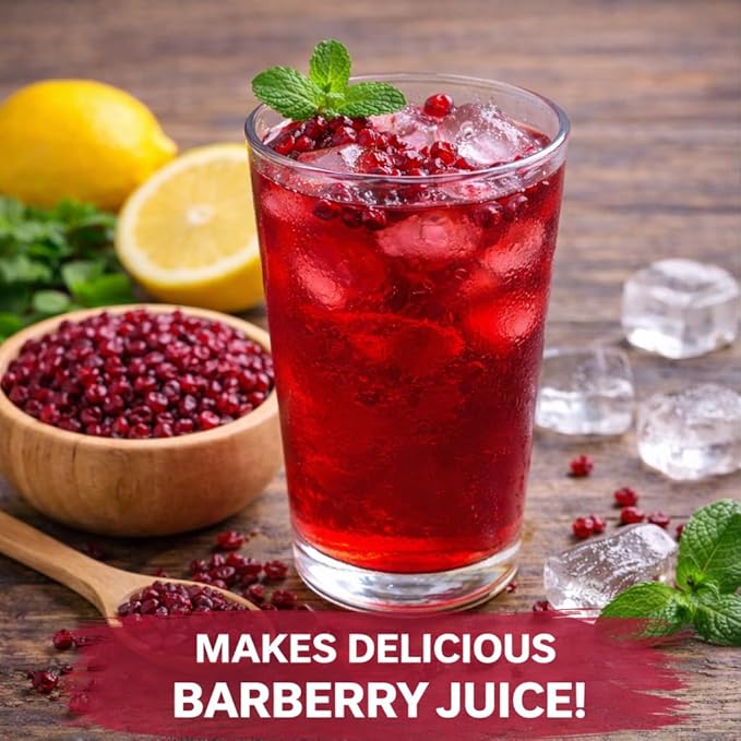 American Best Food Premium Quality Dried Barberries (Zereshk) 100% Fresh &amp Natural (1 Pound)