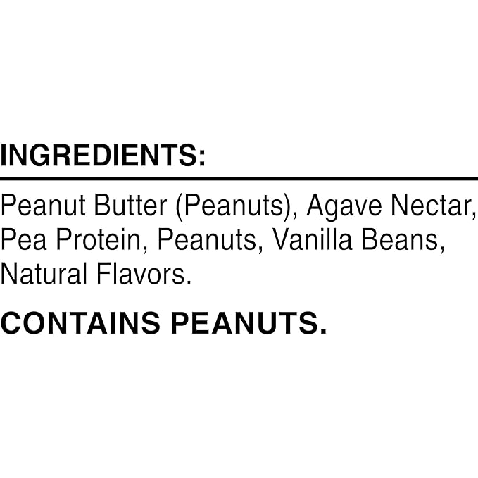 RXBAR High Protein Bars Gluten Free Protein Snacks Vanilla Peanut Butter 25.3oz Box (12 Bars)
