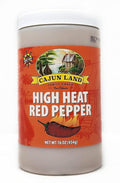Family Owned New Orleans Cajun Land Seasoning (16oz Single Bottle High Heat Red Pepper)