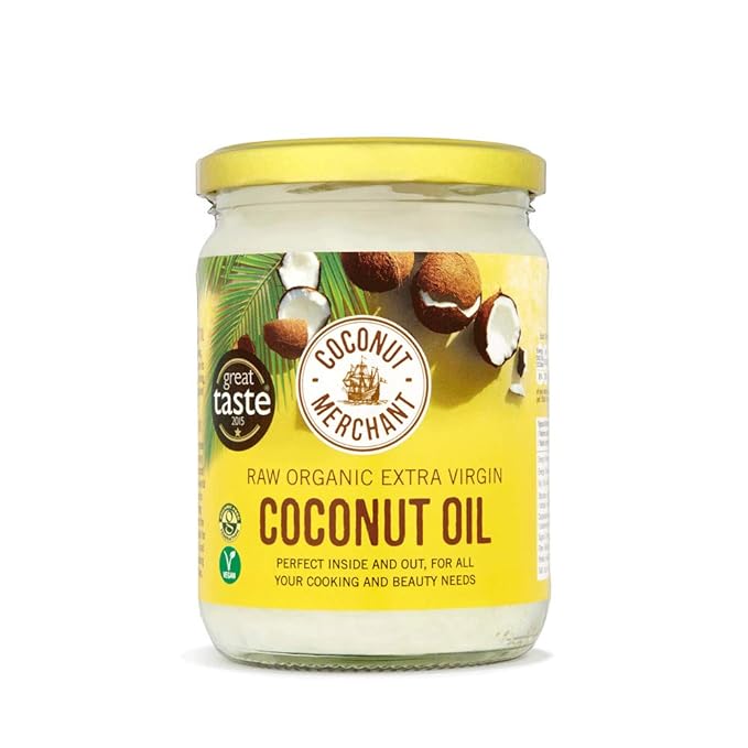 Coconut Merchant Organic Coconut Oil 17.6 Ounce | Extra Virgin Raw Cold Pressed Unrefined | Ethically Sourced Vegan Ketogenic and 100% Natural | For Hair Skin &amp Cooking(17.6 Oz / 500mL)