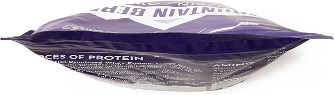 JUST INGREDIENTS Mountain Berry Protein Powder – 30-Serving Blend with 100% Grass-Fed Whey &amp Organic Plant Proteins – Mixed Berry Flavor with Real Fruit – Supports Muscle Recovery Energy*