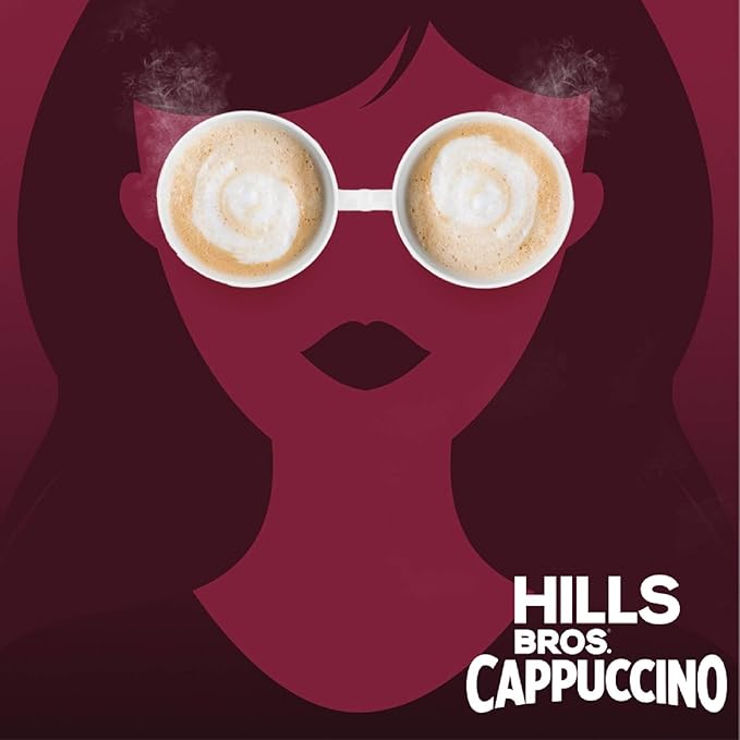 Hills Bros. Cappuccino (Double Mocha White Chocolate Caramel &amp French Vanilla) Variety Pack
