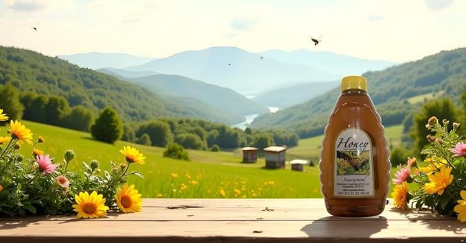 Sourwood Honey - 100% Pure All-Natural - 32 oz