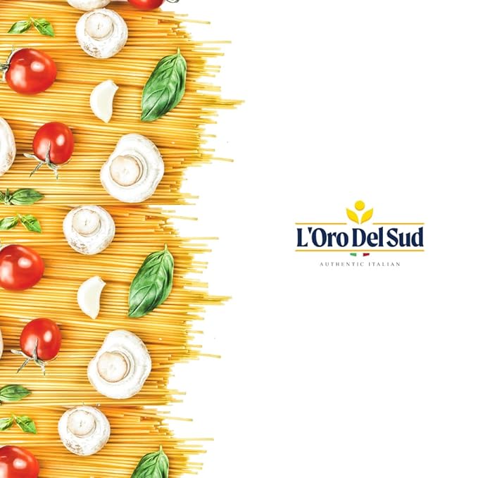 Organic Fettuccine Pasta 20 pack 100% Durum Wheat Italian Pasta Premium Quality Product of Italy 16 Ounce (20 Pack) by L'Oro del Sud