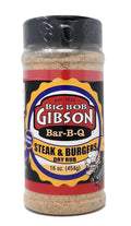 Steak and Burgers Dry Rub 16oz Big Bob Gibson Barbecue Seasoning