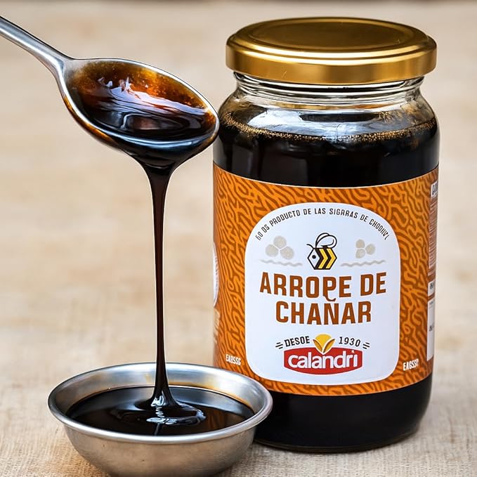 Calandri Arrope – 100% Natural Argentine Syrup Made from Native Fruits and Honey (430g / 0.94lb) (Chañar)