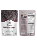 Orgibite Natural Dried Sour Cherries and Strawberries Mix |Vitamin-Rich Dried Fruit | Fruit Snack for Kids Adults | Healthy and Sugar Free Gluten Free | Resealable Fruit Packs 2.46 Oz (Pack of 10)