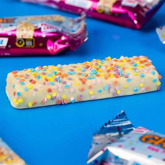 Grenade Carb Killa High Protein and Low Sugar Candy Bar 12 x 60 g - Birthday Cake