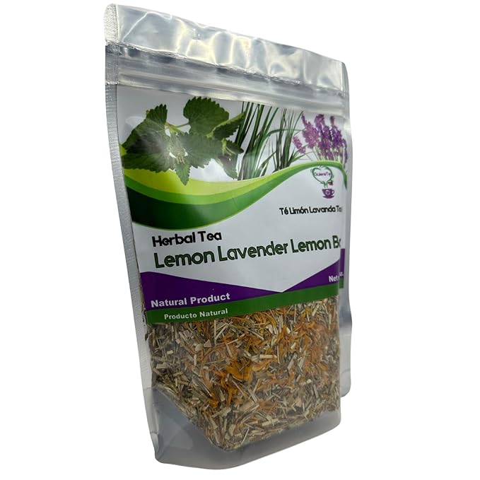 Toronjil Toronjil Tea Melissa Lavander Lemon Tea Chamomile Quiere Te 5.3 oz (150grams) Up to 100 Cups 1 PackResealable Bag Loose Leaf Tea Product From Mexico 100% Natural