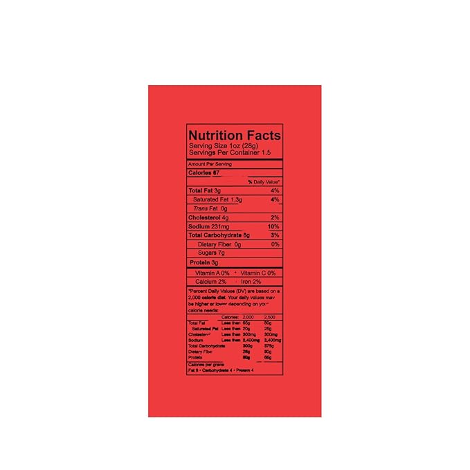 PALEO RANCH Uncured Bacon Jerky Honey Sriracha No Added Hormones No Preservatives 1.5-oz. Pouches (Pack of 4)