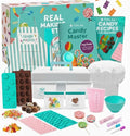 Tovla Jr Ultimate Real Candy Science Lab for Kids | Hands on STEM Experiment Kit with Real Candy Making Tools and Step by Step Visual Guides | Ages 6 to 12 | Gummies Chocolates and More