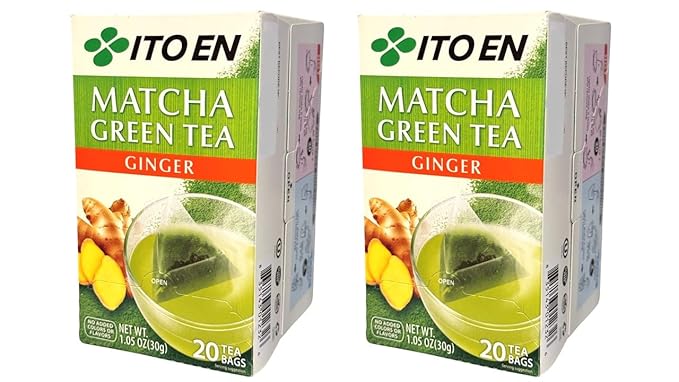 Tea Products (2 PACKS GINGER MATCHA GREEN TEA)