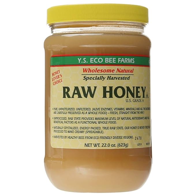 Y.S. Eco Bee Farms Raw Honey - 22 oz1pack