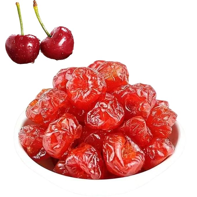 Dried Cherries 280g/9.87OZDried FruitsTart Sweet Whole CherriesHealthy SnacksFor baking.