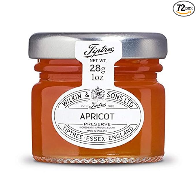 Tiptree Apricot Preserve Minis 1 Ounce (Pack of 72)