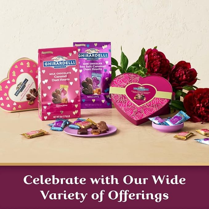 Ghirardelli Chocolate - Chocolate Hearts Assortment