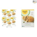 Simple Mills Almond Flour Crackers and Almond Flour Bread Mix Bundle (6 Pack)