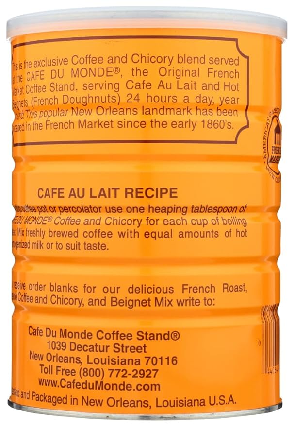 Cafe Du Monde Coffee with Chicory 15-Ounce (Pack of 2)