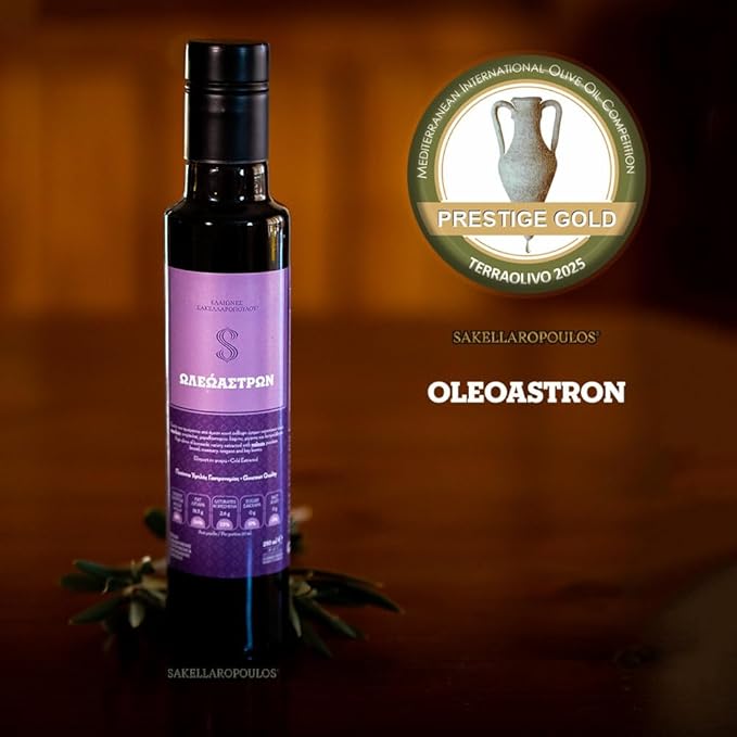 OLEOASTRON Premium Gourmet Flavored Extra Virgin Olive Oil
