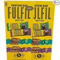 FULFIL Protein Bars Chocolate Salted Caramel Flavored Chocolate Peanut Caramel Gluten Free with 15g Pantry 18 Count (2PACK)