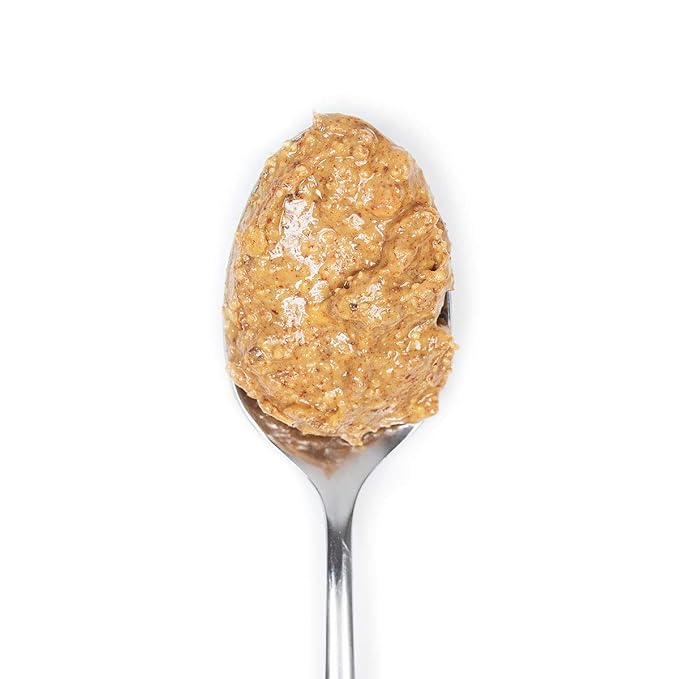 Big Spoon Roasters Fiji Ginger Almond Butter with Sea Salt - Keto Friendly Low Sugar Almond Butter - Crunchy &amp Bee-Friendly Almonds - Gourmet &amp Pure Almond Nut Butter - 2 x 13 Ounces