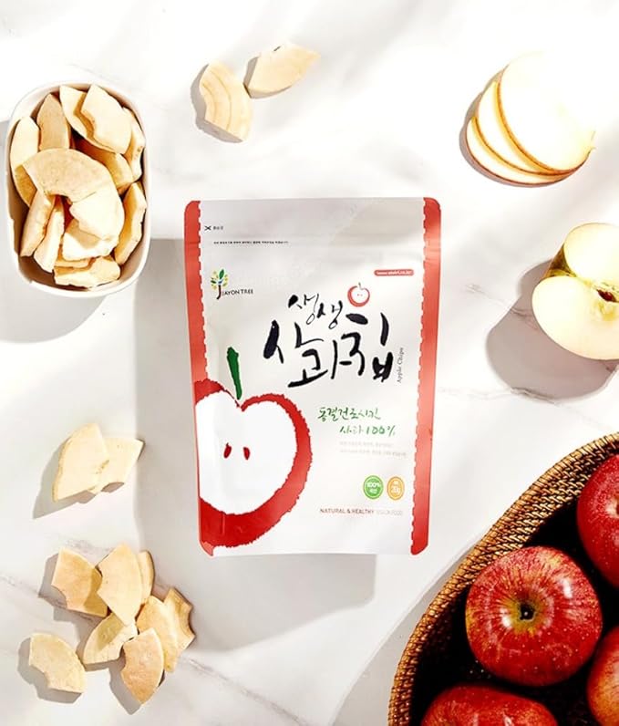 Fresh Apple Chips 20g - Freeze Dried Apple 100% Apple