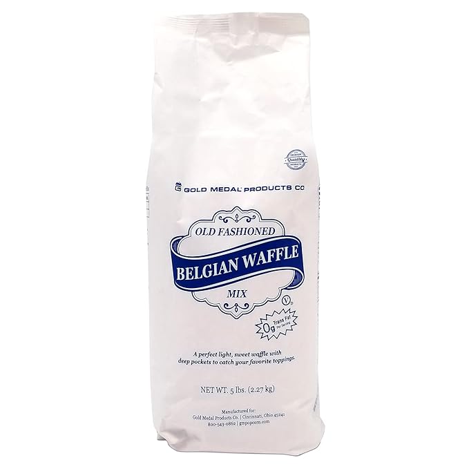 Old-Fashioned Belgian Waffle Mix 5 lb. (Case of 6)