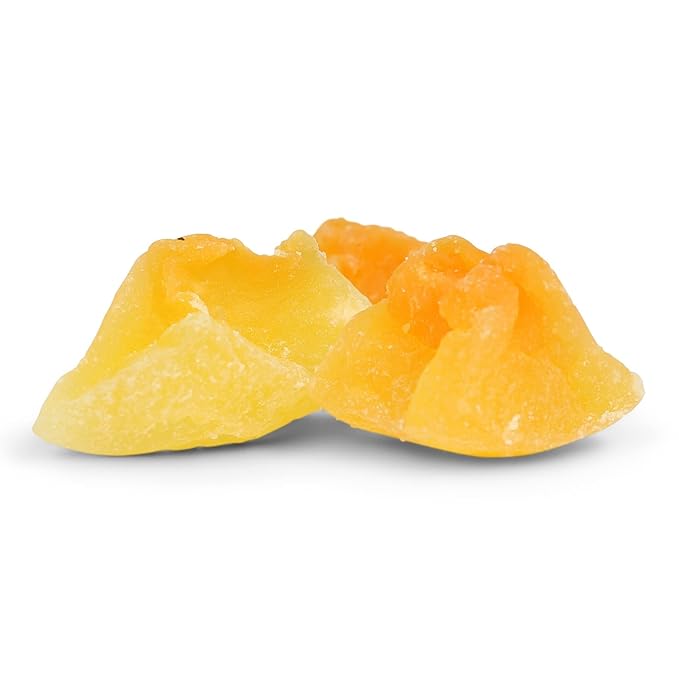 Dried Cantaloupe Chunks by It’s Delish 1 lb Bulk Bag | Best For Snacking Baking Cooking Nutritious and Healthy Snack High in Fiber | Tropical Melon Candied Dried Fruit Low Sugar | Vegan &amp Kos