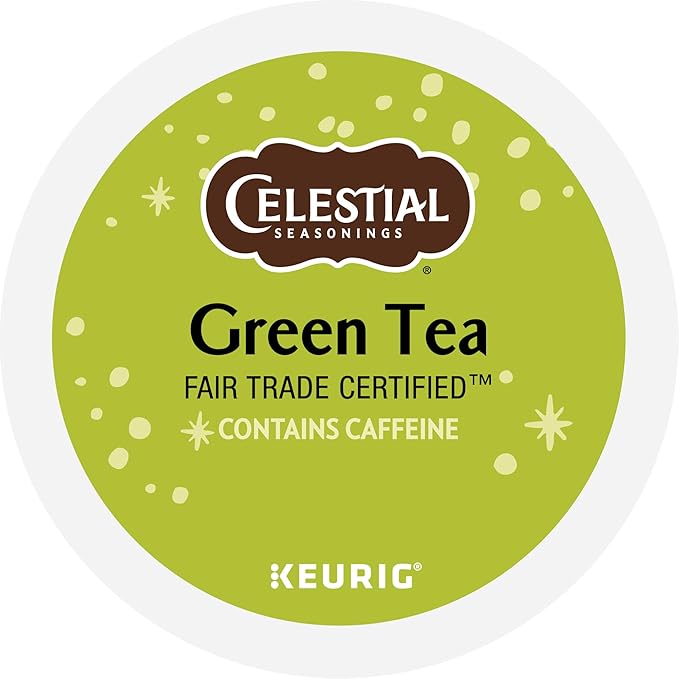 Celestial Seasonings Green Tea Single-Serve Keurig K-Cup Pods 96 Count