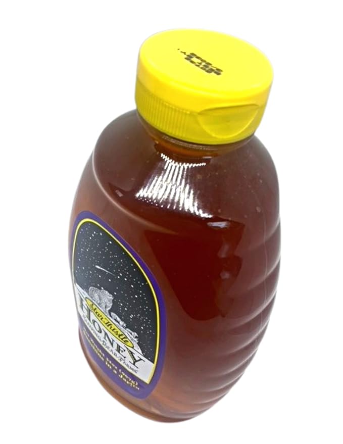 Star Thistle Honey 32oz. Bottle - Case of 12 Bulk Wholesale Honey Unpasteurized Unblended No Additives Pure Michigan Honey