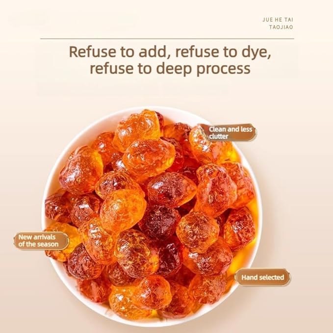 Pure Peach Gum Snow Swallow &amp Saponin Rice Kernel Combo No Impurities Natural Edible Nourishing Ingredients Ready for Stewing Dessert &amp Drinks (500g Peach Gum250gSnow Swallow150gSaponin
