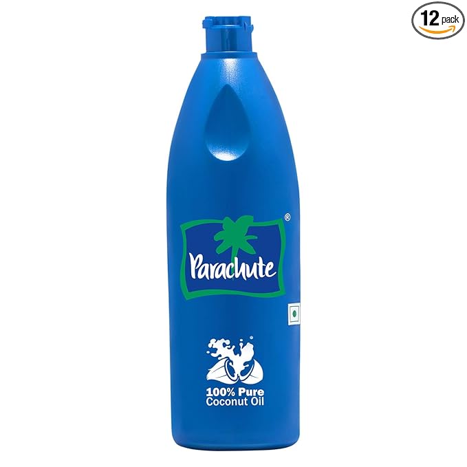 Parachute Coconut Oil Small 6-Fl Ounce Bottles (Pack of 12)