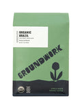 Groundwork Coffee Co Organic Brazil Whole Bean Coffee 12 Oz