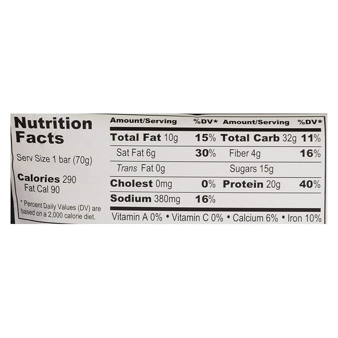 Probar Peanut Butter Chocolate Core Bar - 2.46 Oz -Pack of 12
