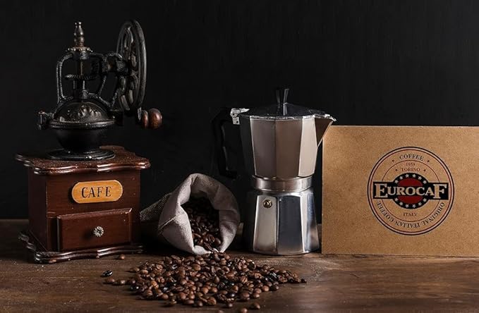 Eurocaf Superiore Bar Whole Bean Coffee Medium Roast 2.2 Ib bag Original Italian Coffee (Pack of 1)