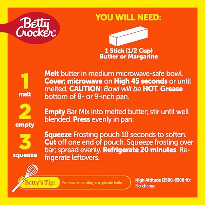 Betty Crocker Reese's Peanut Butter No Bake Bars (Pack of 12)