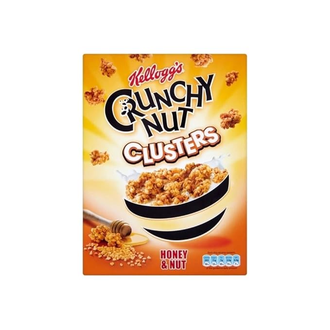 Kellogg's Crunchy Nut Clusters Honey &amp Nut (450g)