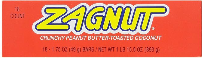 Crunchy Peanut Butter with Toasted Coconut Candy Bars 1.51 oz (18 Count) (1.51oz)
