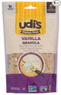 Udis Gluten Free Vanilla Granola 12 Ounce - 6 per case.