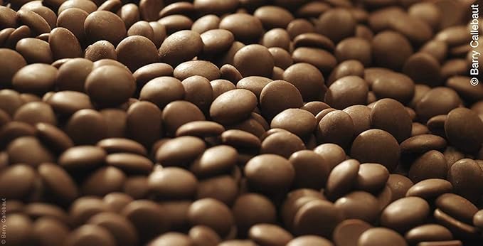 Callebaut Belgian Dark Couverture Chocolate Semisweet Callets 54.5% - 5.5 Lbs