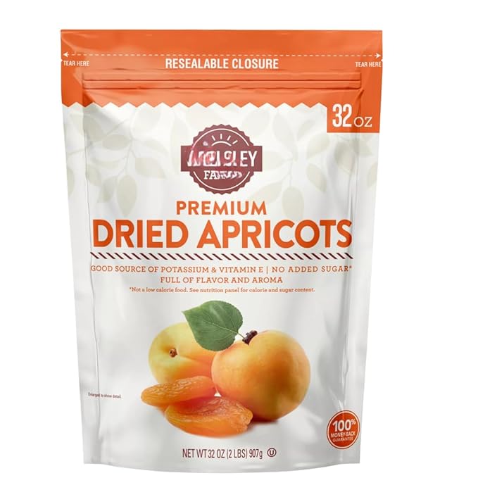 Farms Premium Dried Apricots 32 Ounces (1 Pack)
