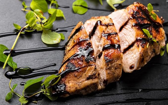 Blazing Bella Raspberry Balsamic Vinegar of Modena Italy – Sweet Bright &amp Naturally Balanced 16.9 fl oz (500ml)