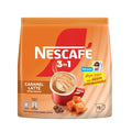 Nescafe 3 in 1 CARAMEL Coffee Latte - Instant Coffee Packets - Single Serve Flavored Coffee Mix