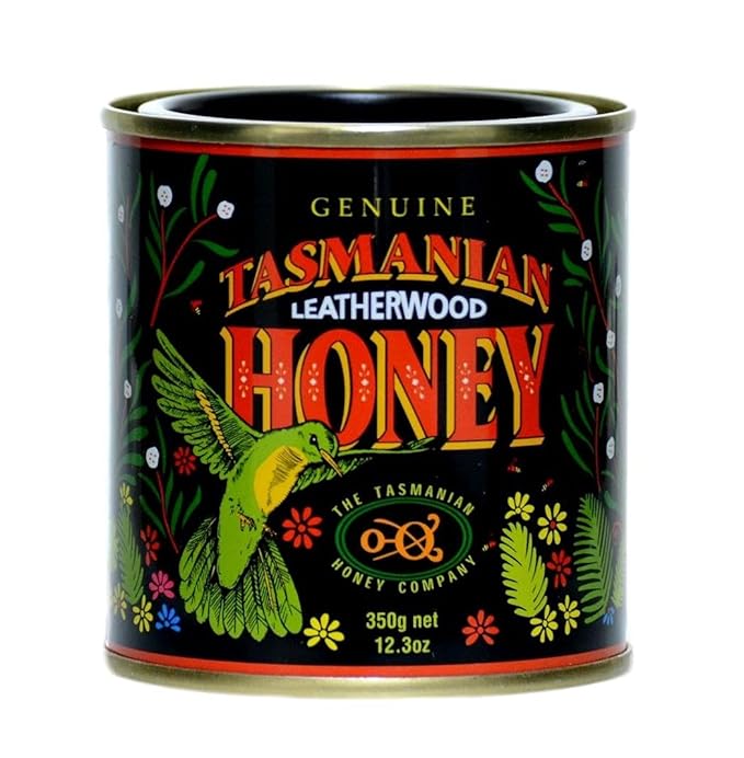 Tasmanian Honey Company Gift Pack Leatherwood Meadow and Christmas Bush (3-12.3 Ounce tins)