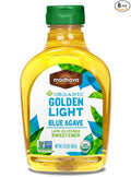 MADHAVA Organic Light Agave 23.5 oz. Bottle |100% Pure Organic Blue Agave Nectar | Natural Sweetener Sugar Alternative | Vegan | Organic | Non GMO | Liquid Sweetener(Pack of 6)