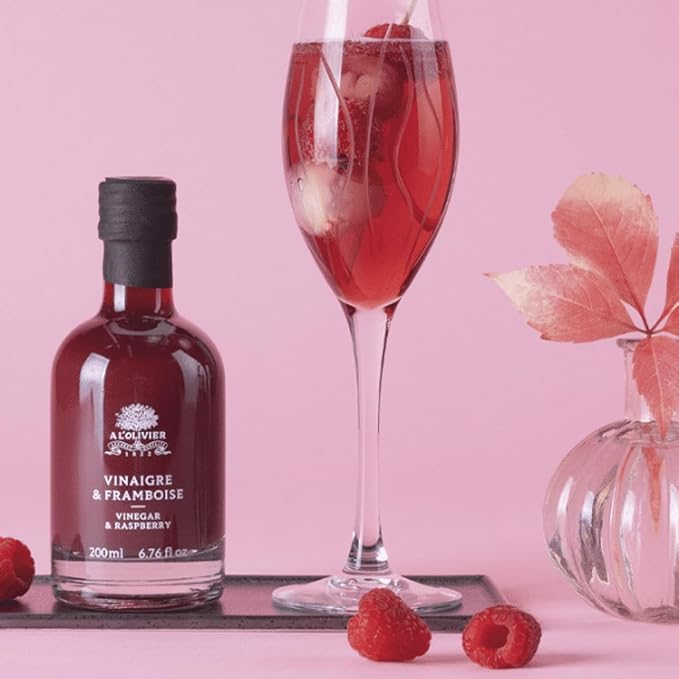 A L'Olivier Raspberry Fruit Vinegar 200ml