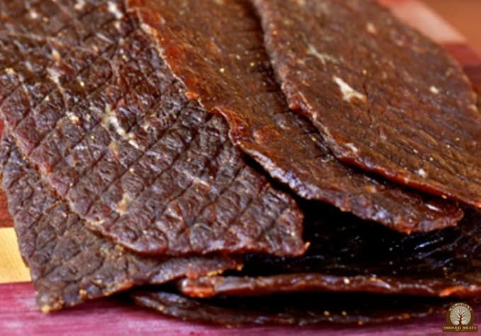 Mahogany Smoked Meats: Teriyaki Buffalo Jerky - 8oz