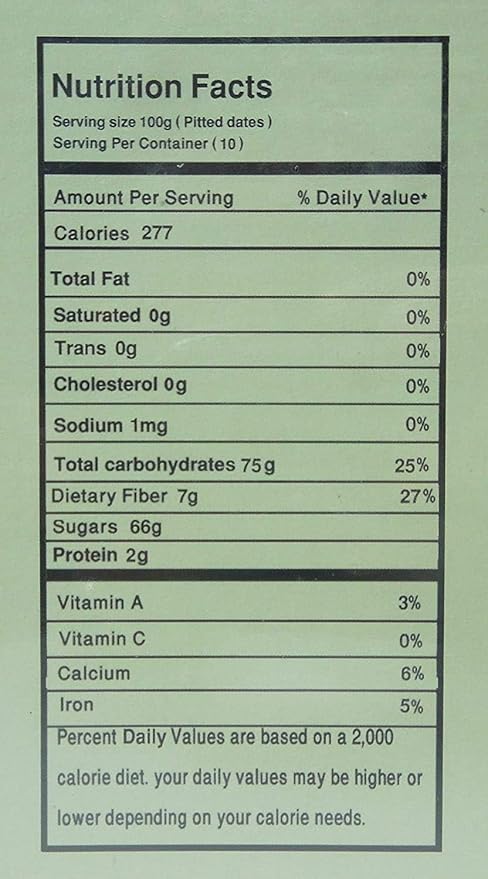 Al Madina Dates Premium Quality Dates 2 LB