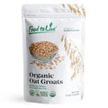 Food to Live Gluten Free Organic Oat Groats 3 Pounds – 100% Whole Grain Non-GMO Seeds Raw Non-Irradiated Vegan Bulk Berries. High in Protein Dietary Fiber Iron. Low Glycemic. Made in USA