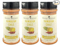 Gourmet Warehouse Hawaiian Chile Spice Rub Gluten Free No MSG No HFCS 4 Ounces (Pack of 3)